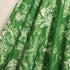 EXCLUSIVE 90% Linen 10% Silk –Toile de Jouy ~ 'Safari' Forest Green REVERSE